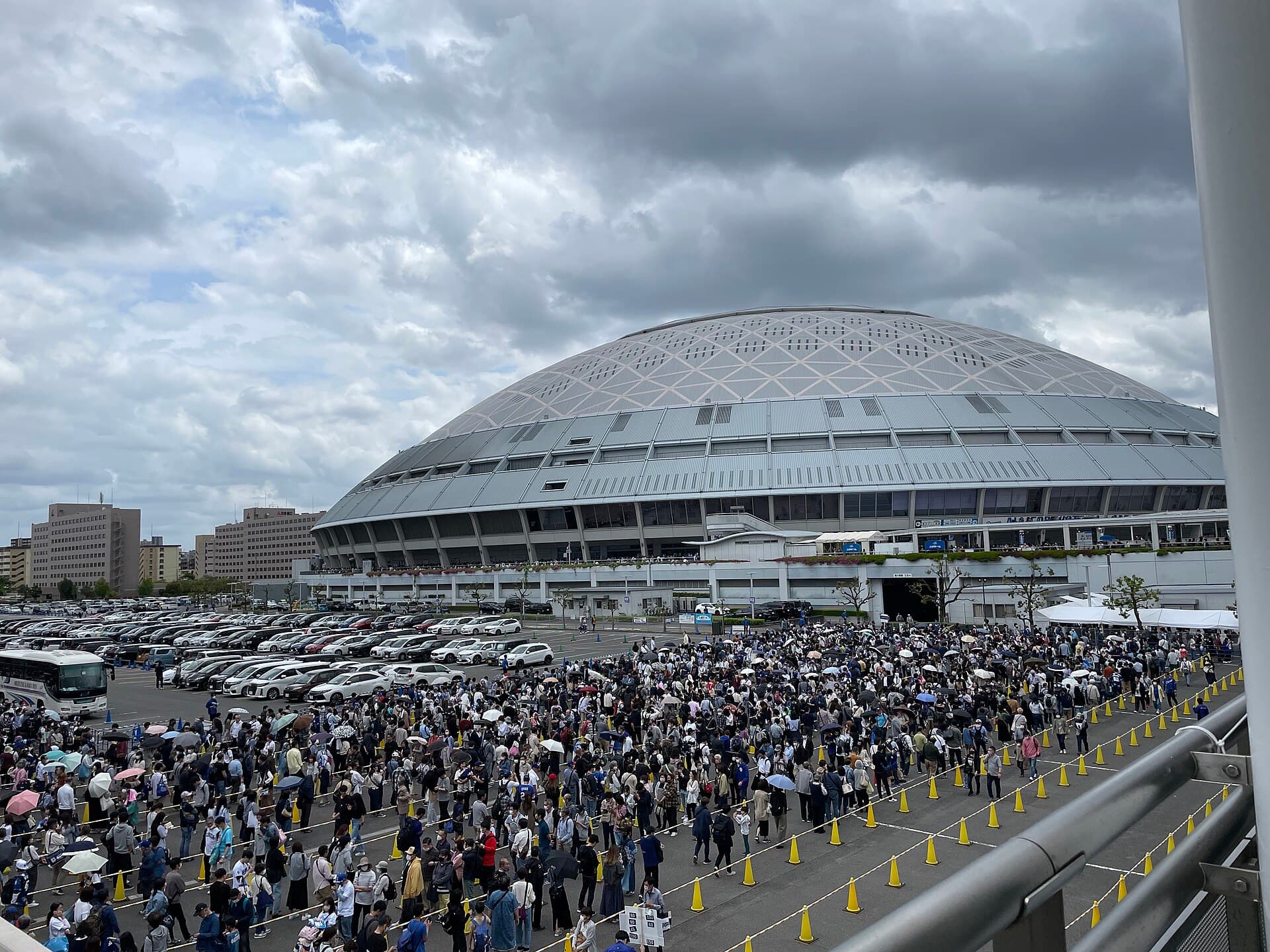 Le Vantelin Dome Nagoya, départ et arrivée de la course